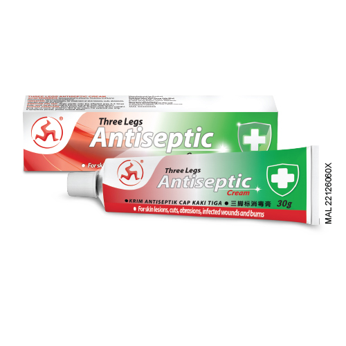 Three Legs Antiseptic Cream[Antibacterial] WENKEN GROUP